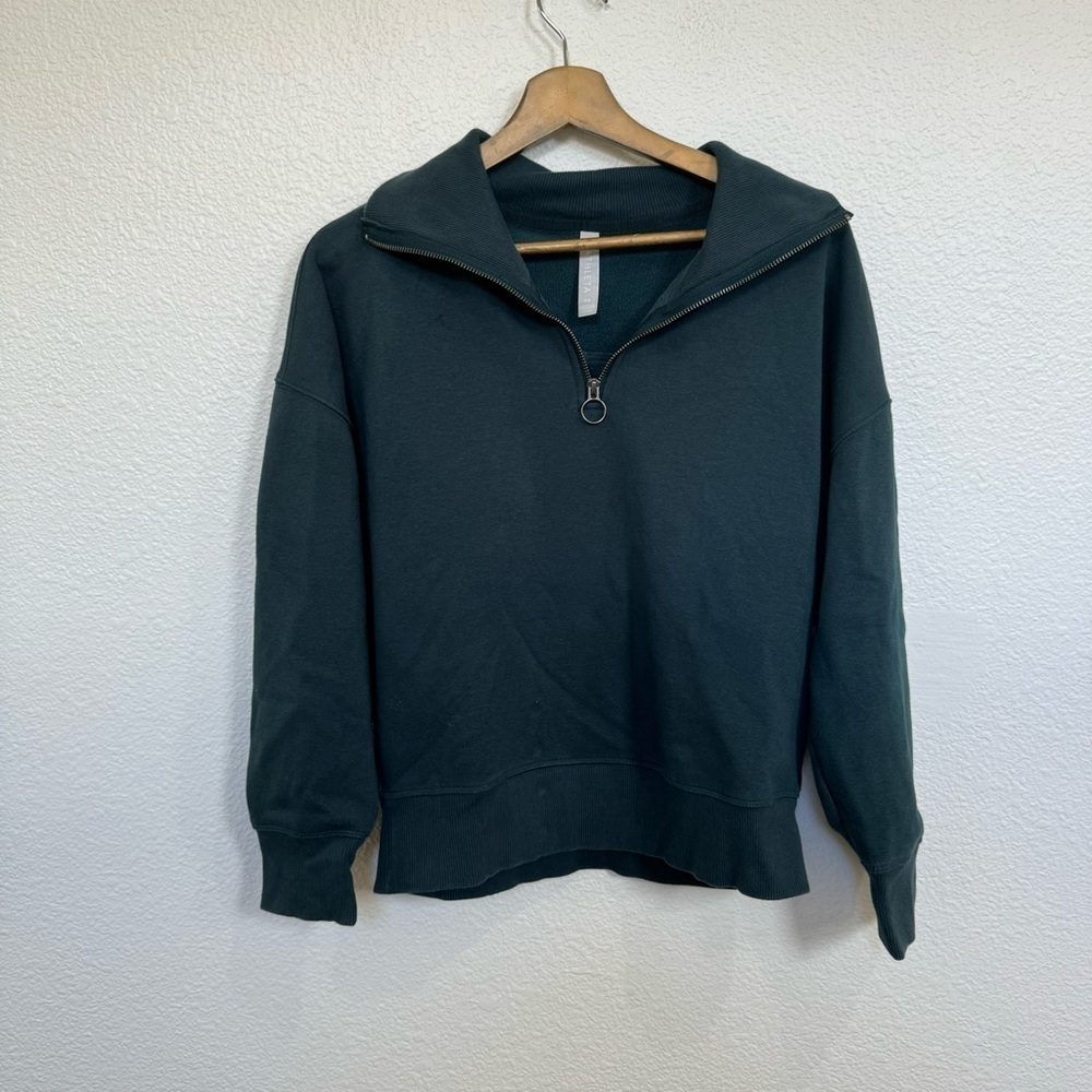 Athleta- Cozy Karma 1/4 Pull Over Sweater XS - Picture 2 of 5